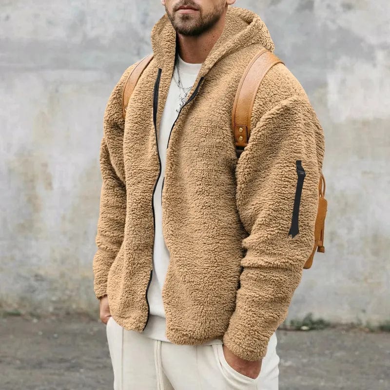 Men's Teddy Fleece Vest | Warmth and comfort with a sporty look