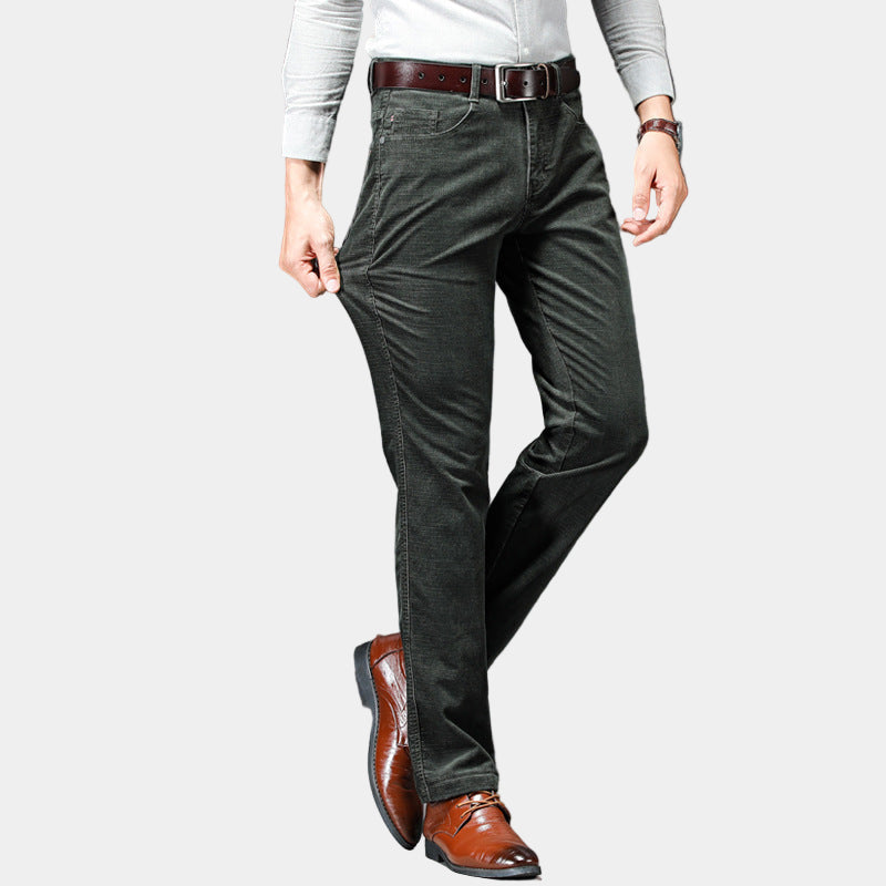 Men's Corduroy Pants with Stretch | Soft, stylish and comfortable in motion
