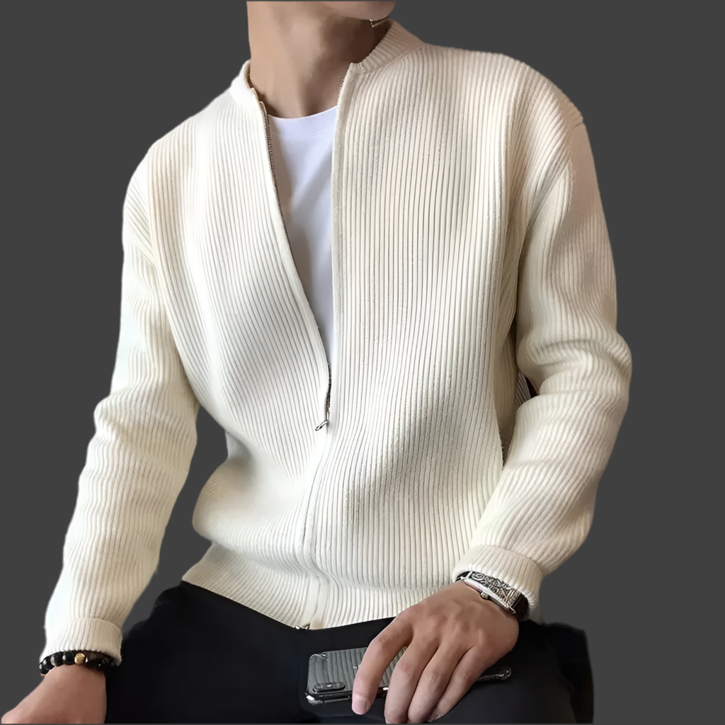 Classy Zipper Sweater