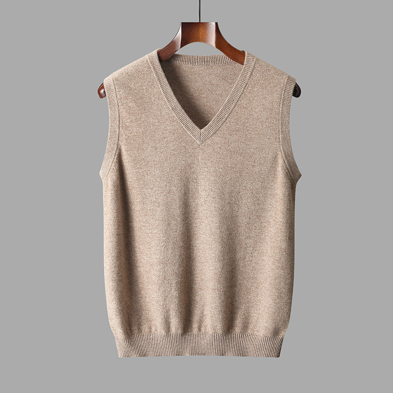 Men's Spencer Wool V-Neck | Timeless, comfortable, and perfect for layering