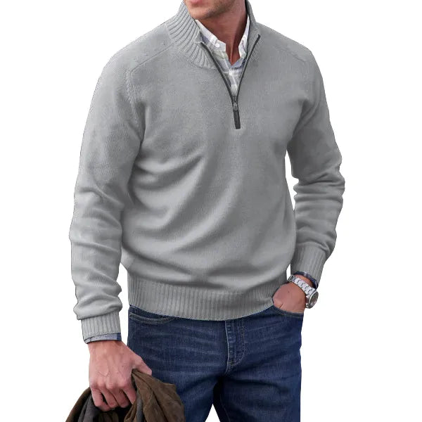 Men's Half-Zip Sweater | Luxurious, comfortable, and effortlessly stylish